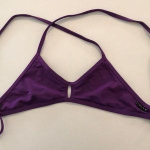 Purple Jolyn swimsuit top